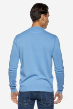 CAMARO ΑΝΔΡΙΚΗ ΠΛΕΚΤΗ ΜΠΛΟΥΖΑ SLIM FIT ΒΑΜΒΑΚΕΡΗ ΣΙΕΛ 24579-914-951