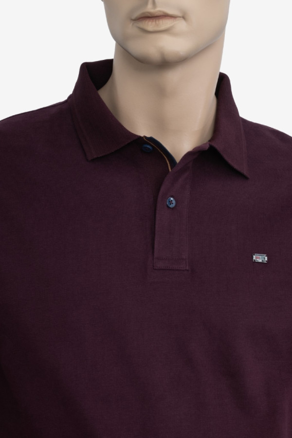 VISCONTI ΑΝΔΡΙΚΗ ΜΠΛΟΥΖΑ ΠΟΛΟ ΜΑΚΡΥΜΑΝΙΚΗ ΒΑΜΒΑΚΕΡΗ DEEPCHERRY 2817-14 VISCONTI ΑΝΔΡΙΚΗ ΜΠΛΟΥΖΑ ΠΟΛΟ ΜΑΚΡΥΜΑΝΙΚΗ ΒΑΜΒΑΚΕΡΗ DEEPCHERRY 2817-14