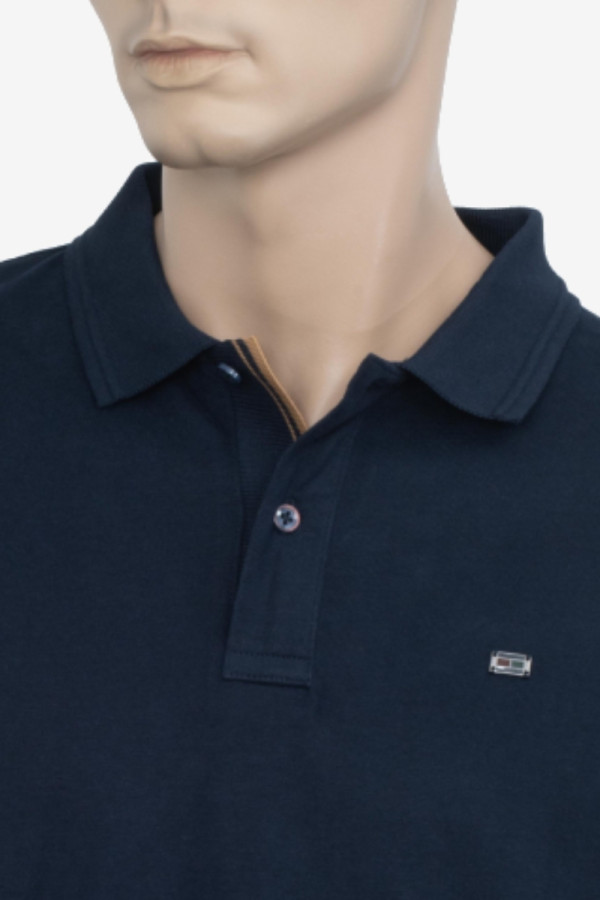 VISCONTI ΑΝΔΡΙΚΗ ΜΠΛΟΥΖΑ ΠΟΛΟ ΜΑΚΡΥΜΑΝΙΚΗ ΒΑΜΒΑΚΕΡΗ ΜΠΛΕ 2817-3 VISCONTI ΑΝΔΡΙΚΗ ΜΠΛΟΥΖΑ ΠΟΛΟ ΜΑΚΡΥΜΑΝΙΚΗ ΒΑΜΒΑΚΕΡΗ ΜΠΛΕ 2817-3