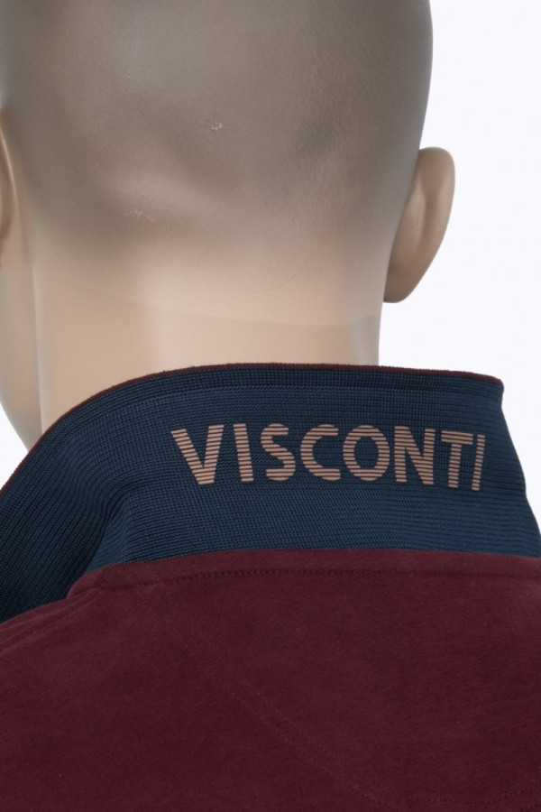 VISCONTI ΑΝΔΡΙΚΗ ΜΠΛΟΥΖΑ ΠΟΛΟ ΜΑΚΡΥΜΑΝΙΚΗ ΒΑΜΒΑΚΕΡΗ ΜΠΟΡΝΤΟ 2817-1 VISCONTI ΑΝΔΡΙΚΗ ΜΠΛΟΥΖΑ ΠΟΛΟ ΜΑΚΡΥΜΑΝΙΚΗ ΒΑΜΒΑΚΕΡΗ ΜΠΟΡΝΤΟ 2817-1