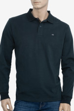 VISCONTI ΑΝΔΡΙΚΗ ΜΠΛΟΥΖΑ ΠΟΛΟ ΜΑΚΡΥΜΑΝΙΚΗ ΒΑΜΒΑΚΕΡΗ ΣΚΟΥΡΟ ΠΡΑΣΙΝΟ 2817-2