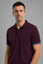 Ανδρικό polo Visconti magenta βαμβακερό κοντομάνικη 2831-12 Ανδρικό polo Visconti magenta βαμβακερό κοντομάνικη 2831-12