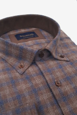 DOMINO ΑΝΔΡΙΚΟ ΠΟΥΚΑΜΙΣΟ ΦΑΝΕΛΑ ΚΑΡΩ ΚΑΦΕ 31320-03 DOMINO ΑΝΔΡΙΚΟ ΠΟΥΚΑΜΙΣΟ ΦΑΝΕΛΑ ΚΑΡΩ ΚΑΦΕ 31320-03