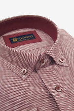 DOMINO ΑΝΔΡΙΚΟ ΠΟΥΚΑΜΙΣΟ ΜΑΚΡΥΜΑΝΙΚΟ ΜΕ ΜΙΚΡΟΣΧΕΔΙΟ ΜΠΟΡΝΤΟ 28106-02