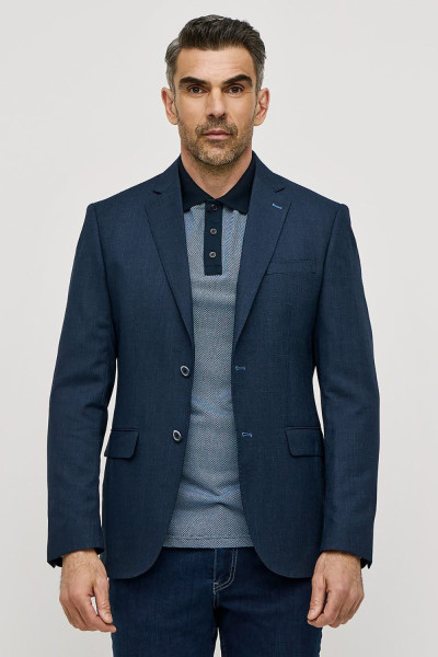 SOGO ΑΝΔΡΙΚΟ ΣΑΚΑΚΙ REGULAR FIT ΜΠΛΕ 25031-203-181