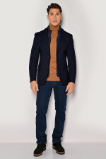 SOGO ΑΝΔΡΙΚΟ ΣΑΚΑΚΙ REGULAR FIT ΑΠΟΣΠΩΜΕΝΗ ΜΟΣΤΡΑ ΜΠΛΕ 23531-301-172