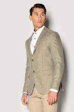 SOGO ΑΝΔΡΙΚΟ ΣΑΚΑΚΙ REGULAR FIT ΜΠΕΖ 23031-201-74