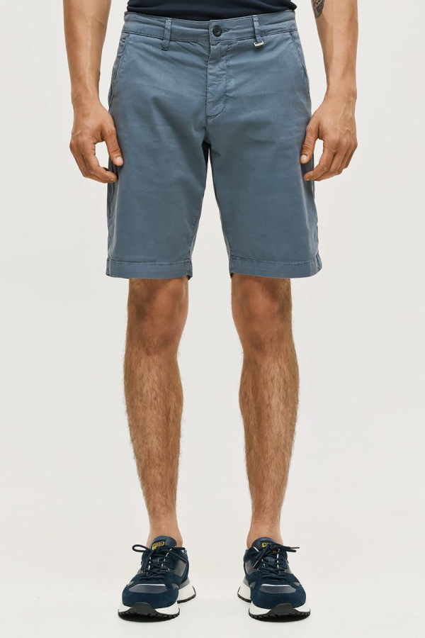 Ανδρική βερμούδα Brokers βαμβακερή raf blue chino 26015-442-451