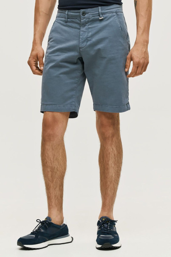 Ανδρική βερμούδα Brokers βαμβακερή raf blue chino 26015-442-451