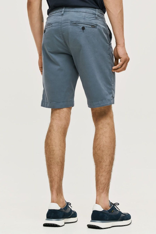 Ανδρική βερμούδα Brokers βαμβακερή raf blue chino 26015-442-451