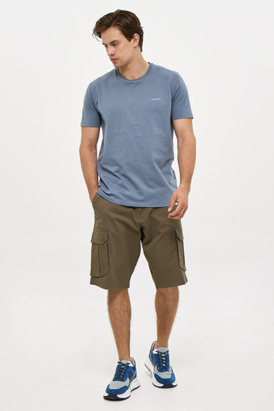 Ανδρική cargo βερμούδα Brokers χακί βαμβακερή 26015-505-451