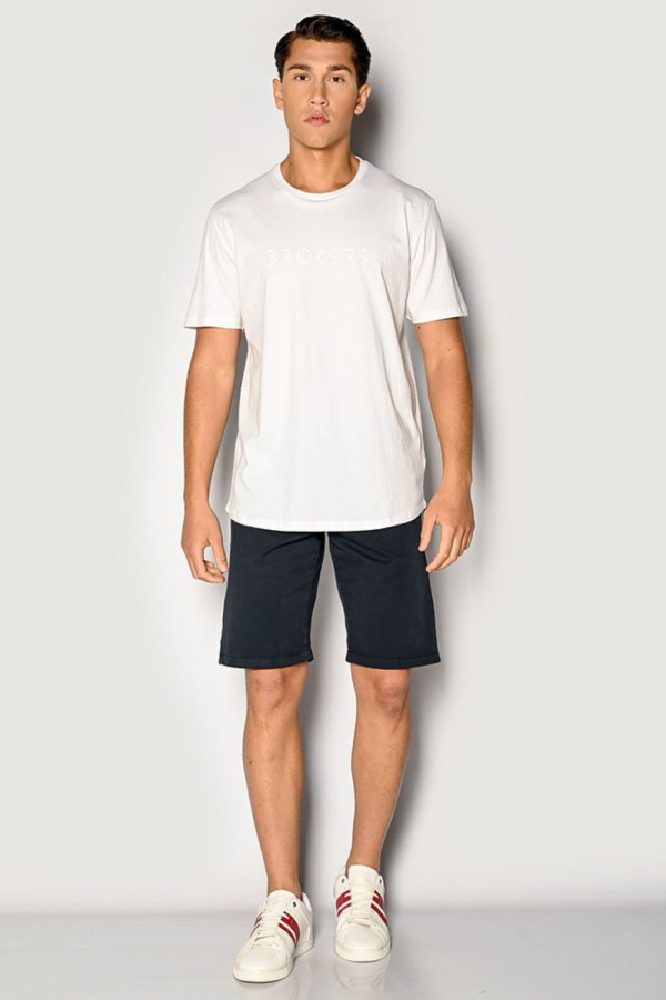 CAMARO ΑΝΔΡΙΚΗ ΒΕΡΜΟΥΔΑ ΒΑΜΒΑΚΕΡΗ SLIM FIT ΜΠΛΕ 24025-451-451