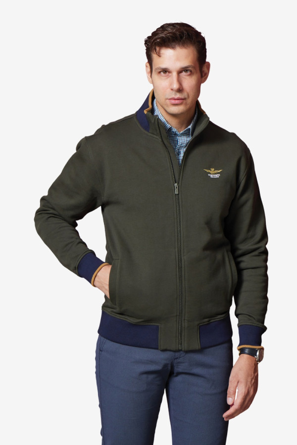 VISCONTI ΑΝΔΡΙΚΗ ΖΑΚΕΤΑ ΦΟΥΤΕΡ ΒΑΜΒΑΚΕΡΗ ΜΕ ΦΕΡΜΟΥΑΡ ΧΑΚΙ 2818-2 VISCONTI ΑΝΔΡΙΚΗ ΖΑΚΕΤΑ ΦΟΥΤΕΡ ΒΑΜΒΑΚΕΡΗ ΜΕ ΦΕΡΜΟΥΑΡ ΧΑΚΙ 2818-2