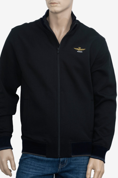 VISCONTI ΑΝΔΡΙΚΗ ΖΑΚΕΤΑ ΦΟΥΤΕΡ ΒΑΜΒΑΚΕΡΗ ΜΕ ΦΕΡΜΟΥΑΡ ΜΑΥΡΟ 2818-5