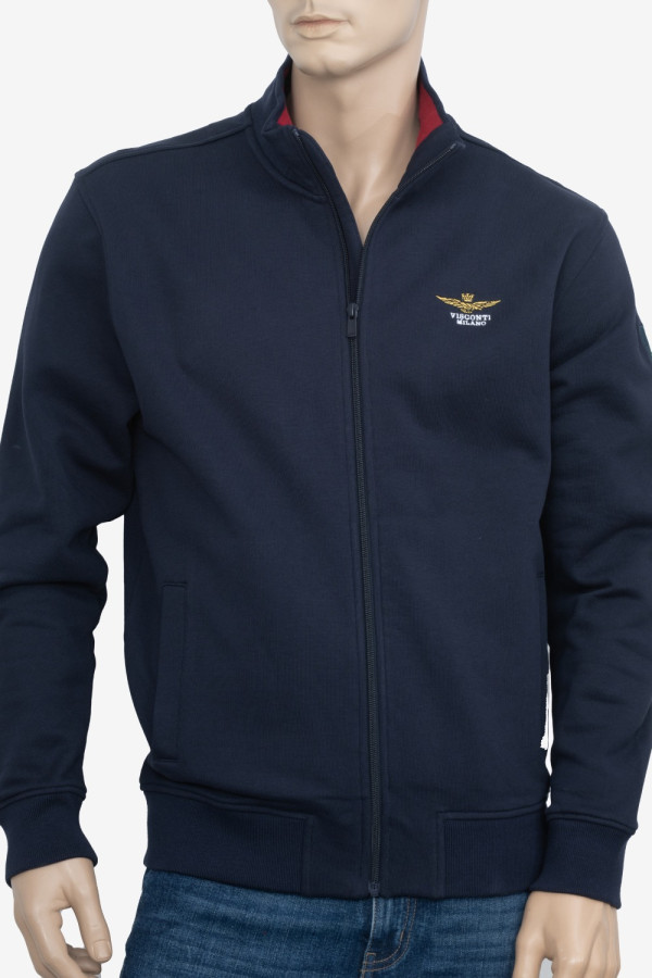 VISCONTI ΑΝΔΡΙΚΗ ΖΑΚΕΤΑ ΦΟΥΤΕΡ ΒΑΜΒΑΚΕΡΗ ΜΕ ΦΕΡΜΟΥΑΡ ΜΠΛΕ 2818-1 VISCONTI ΑΝΔΡΙΚΗ ΖΑΚΕΤΑ ΦΟΥΤΕΡ ΒΑΜΒΑΚΕΡΗ ΜΕ ΦΕΡΜΟΥΑΡ ΜΠΛΕ 2818-1