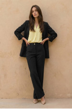 DERPOULI ΓΥΝΑΙΚΕΙΟ ΠΑΝΤΕΛΟΝΙ OFFICE ΜΑΥΡΟ 1.15.39285