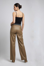 ELERIA CORTES ΓΥΝΑΙΚΕΙΟ ΠΑΝΤΕΛΟΝΙ WIDE LEG ΔΕΡΜΑΤΙΝΗ ΧΑΚΙ ΑΝΟΙΚΤΟ 223127 ELERIA CORTES ΓΥΝΑΙΚΕΙΟ ΠΑΝΤΕΛΟΝΙ WIDE LEG ΔΕΡΜΑΤΙΝΗ ΧΑΚΙ ΑΝΟΙΚΤΟ 223127