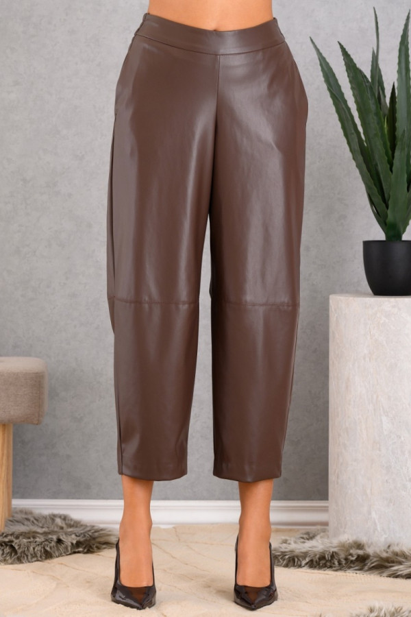 DERPOULI ΓΥΝΑΙΚΕΙΟ ΠΑΝΤΕΛΟΝΙ MOM FIT ΔΕΡΜΑΤΙΝΗ ΤΑΜΠΑ 1.15.27-50665