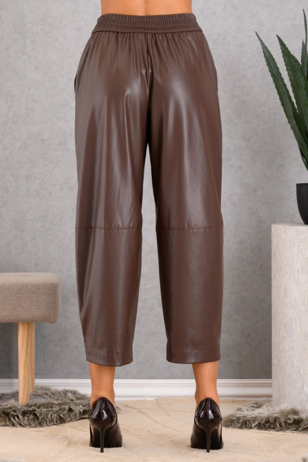 DERPOULI ΓΥΝΑΙΚΕΙΟ ΠΑΝΤΕΛΟΝΙ MOM FIT ΔΕΡΜΑΤΙΝΗ ΤΑΜΠΑ 1.15.27-50665