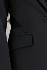 DERPOULI ΓΥΝΑΙΚΕΙΟ ΠΑΝΤΕΛΟΝΙ ΨΗΛΟΜΕΣΟ ΜΕ ΔΑΝΤΕΛΑ WIDE LEG ΜΑΥΡΟ 1.15.39208 DERPOULI ΓΥΝΑΙΚΕΙΟ ΠΑΝΤΕΛΟΝΙ ΨΗΛΟΜΕΣΟ ΜΕ ΔΑΝΤΕΛΑ WIDE LEG ΜΑΥΡΟ 1.15.39208