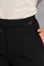 DERPOULI ΓΥΝΑΙΚΕΙΟ ΠΑΝΤΕΛΟΝΙ ΨΗΛΟΜΕΣΟ ΜΕ ΔΑΝΤΕΛΑ WIDE LEG ΜΑΥΡΟ 1.15.39208 DERPOULI ΓΥΝΑΙΚΕΙΟ ΠΑΝΤΕΛΟΝΙ ΨΗΛΟΜΕΣΟ ΜΕ ΔΑΝΤΕΛΑ WIDE LEG ΜΑΥΡΟ 1.15.39208