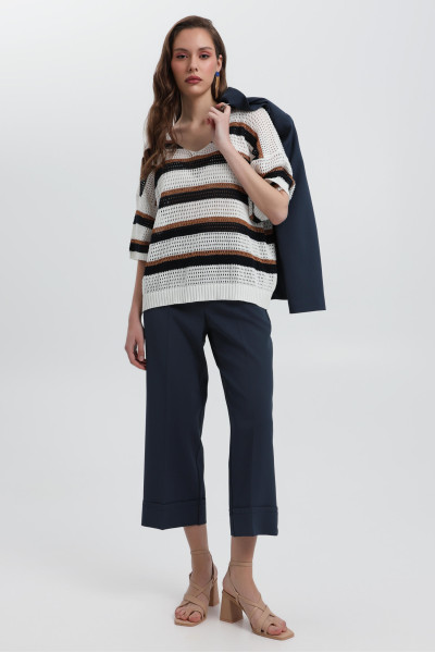 BILL COST ΓΥΝΑΙΚΕΙΟ ΠΑΝΤΕΛΟΝΙ CROP ΜΕ ΛΑΣΤΙΧΟ ΣΤΗ ΜΕΣΗ ΜΠΛΕ 10-031010-0