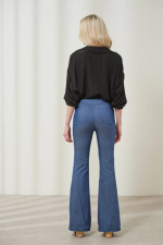 ENZZO ΓΥΝΑΙΚΕΙΟ ΨΗΛΟΜΕΣΟ ΠΑΝΤΕΛΟΝΙ FLARED SYLVIA DENIM 251148