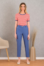 DERPOULI ΓΥΝΑΙΚΕΙΟ ΠΑΝΤΕΛΟΝΙ ΜΕ ΛΑΣΤΙΧΟ DENIM 1.15.39012