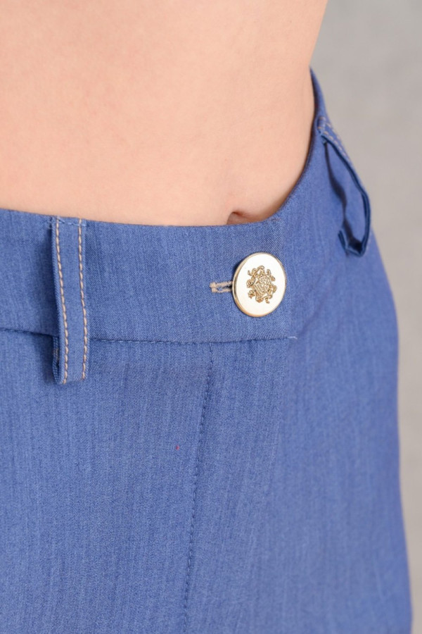 DERPOULI ΓΥΝΑΙΚΕΙΟ ΠΑΝΤΕΛΟΝΙ ΜΕ ΛΑΣΤΙΧΟ DENIM 1.15.39012