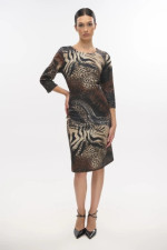 FIBES ΓΥΝΑΙΚΕΙΟ ΦΟΡΕΜΑ MIDI ΠΛΕΚΤΟ ΜΕ ΜΑΝΙΚΙΑ 3/4 ΕΜΠΡΙΜΕ ΜΠΕΖ 05-9335