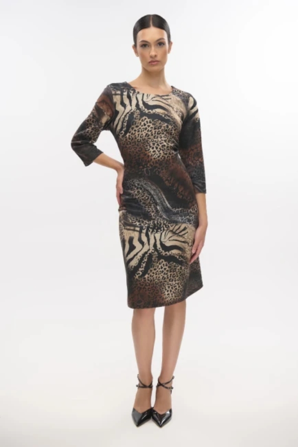 FIBES ΓΥΝΑΙΚΕΙΟ ΦΟΡΕΜΑ MIDI ΠΛΕΚΤΟ ΜΕ ΜΑΝΙΚΙΑ 3/4 ΕΜΠΡΙΜΕ ΜΠΕΖ 05-9335