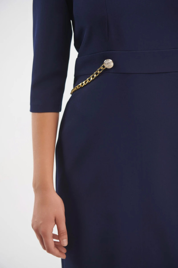 FIBES ΓΥΝΑΙΚΕΙΟ ΦΟΡΕΜΑ ΜΙΝΤΙ ΜΕ ΜΑΝΙΚΙΑ ΜΠΛΕ 05-5421