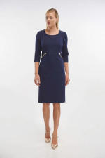 FIBES ΓΥΝΑΙΚΕΙΟ ΦΟΡΕΜΑ ΜΙΝΤΙ ΜΕ ΜΑΝΙΚΙΑ ΜΠΛΕ 05-5421