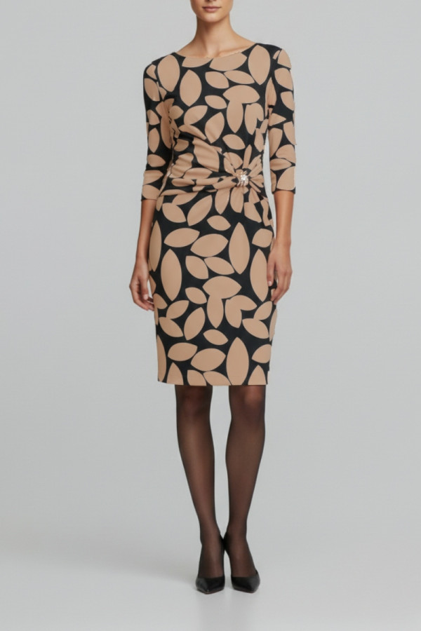 VAGIAS ΓΥΝΑΙΚΕΙΟ ΦΟΡΕΜΑ MIDI ΜΕ 3/4 ΜΑΝΙΚΙΑ ΕΜΠΡΙΜΕ ΜΑΥΡΟ 5677-02 VAGIAS ΓΥΝΑΙΚΕΙΟ ΦΟΡΕΜΑ MIDI ΜΕ 3/4 ΜΑΝΙΚΙΑ ΕΜΠΡΙΜΕ ΜΑΥΡΟ 5677-02