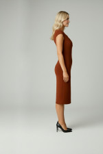 VAGIAS ΓΥΝΑΙΚΕΙΟ MIDI ΦΟΡΕΜΑ ΖΑΠΟΝΕ ΜΕ EXTRA MANIKIA BRICK 9705-20