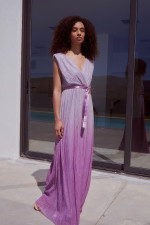 BILL COST ΓΥΝΑΙΚΕΙΟ MAXI ΦΟΡΕΜΑ LUREX ΝΤΕΓΚΡΑΝΤΕ ΒΙΟΛΕ 10-190072-0