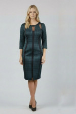 VAGIAS ΓΥΝΑΙΚΕΙΟ ΦΟΡΕΜΑ ΜΕ ΜΑΝΙΚΙΑ 3/4 ΕΜΠΡΙΜΕ ΠΕΤΡΟΛ 5666-54