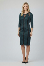 VAGIAS ΓΥΝΑΙΚΕΙΟ ΦΟΡΕΜΑ ΜΕ ΜΑΝΙΚΙΑ 3/4 ΕΜΠΡΙΜΕ ΠΕΤΡΟΛ 5666-54