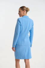 Γυναικεία φούστα σιελ Fibes pencil σε κρεπ ελαστικό 04-8105