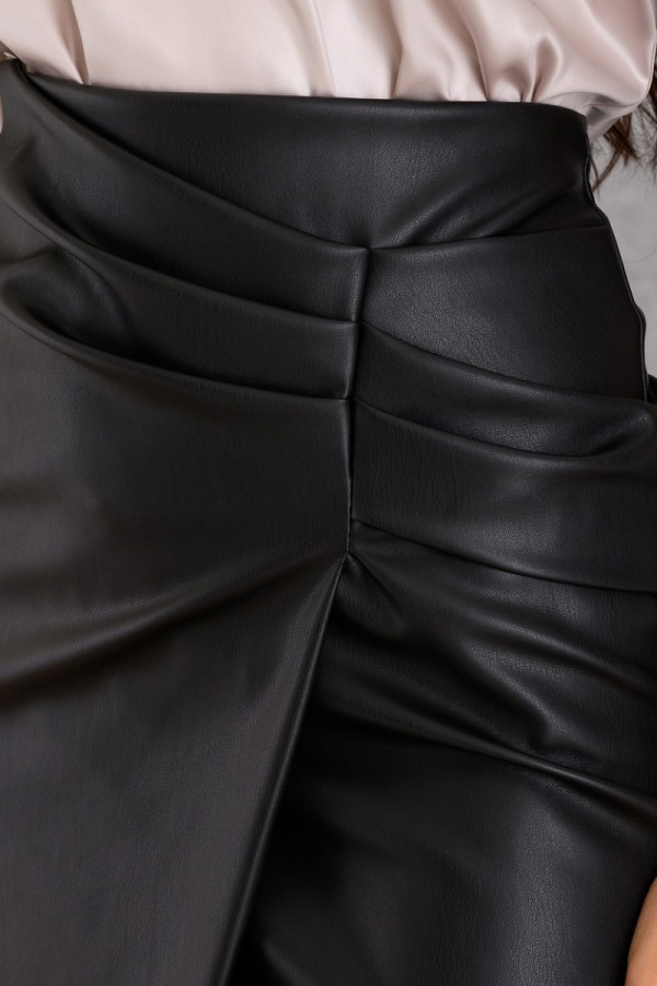 DERPOULI ΓΥΝΑΙΚΕΙΑ MIDI ΦΟΥΣΤΑ ΔΕΡΜΑΤΙΝΗΣ ΜΑΥΡΗ 1.19.39-50733 DERPOULI ΓΥΝΑΙΚΕΙΑ MIDI ΦΟΥΣΤΑ ΔΕΡΜΑΤΙΝΗΣ ΜΑΥΡΗ 1.19.39-50733