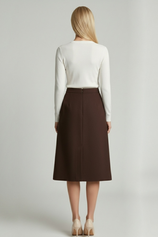 VAGIAS ΓΥΝΑΙΚΕΙΑ ΦΟΥΣΤΑ ΧΗΛΟΜΕΣΗ ΜΕ ΑΝΟΙΓΜΑ ΚΑΙ ΚΟΥΜΠΙΑ ΚΑΦΕ 580-30