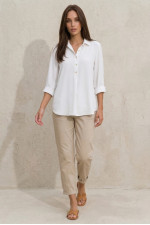 DERPOULI ΓΥΝΑΙΚΕΙΑ ΜΠΛΟΥΖΑ ΤΟΥΝΙΚ ΜΕ ΚΟΥΜΠΙΑ ΕΚΡΟΥ 1.10.39358