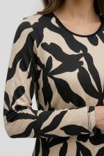 BE COOL ΓΥΝΑΙΚΕΙΑ ΜΠΛΟΥΖΑ ΜΑΚΡΥΜΑΝΙΚΗ ΕΜΠΡΙΜΕ ΜΑΥΡΗ 26-002