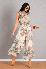 DERPOULI ΓΥΝΑΙΚΕΙΟ ΣΕΤ FLORAL ΦΥΣΤΙΚΙ 50597-50607