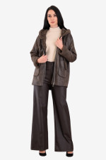 DERPOULI ΓΥΝΑΙΚΕΙΟ ΜΠΟΥΦΑΝ ΜΟΥΤΟΝ ΜΕ ΚΟΥΚΟΥΛΑ ΚΑΦΕ 1.25.39248