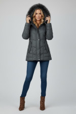 MICROCOAT ΓΥΝΑΙΚΕΙΟ ΜΠΟΥΦΑΝ ΚΑΠΙΤΟΝΕ ΜΕ ΑΠΟΣΠΩΜΕΝΗ ΚΟΥΚΟΥΛΑ ΧΑΚΙ 252401 MICROCOAT ΓΥΝΑΙΚΕΙΟ ΜΠΟΥΦΑΝ ΚΑΠΙΤΟΝΕ ΜΕ ΑΠΟΣΠΩΜΕΝΗ ΚΟΥΚΟΥΛΑ ΧΑΚΙ 252401