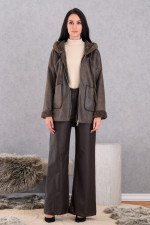 DERPOULI ΓΥΝΑΙΚΕΙΟ ΜΠΟΥΦΑΝ ΜΟΥΤΟΝ ΜΕ ΚΟΥΚΟΥΛΑ ΚΑΦΕ 1.25.39248