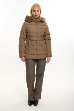 FIBES ΓΥΝΑΙΚΕΙΟ ΜΠΟΥΦΑΝ ΜΕ ΑΠΟΣΠΩΜΕΝΗ ΚΟΥΚΟΥΛΑ ΚΑΙ ΓΟΥΝΑ ΚΑΜΕΛ 01-6167