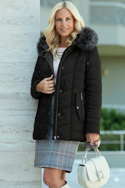 MICROCOAT ΓΥΝΑΙΚΕΙΟ ΜΠΟΥΦΑΝ ΚΑΠΙΤΟΝΕ ΜΕ ΑΠΟΣΠΩΜΕΝΗ ΚΟΥΚΟΥΛΑ ΜΑΥΡΟ 252401 MICROCOAT ΓΥΝΑΙΚΕΙΟ ΜΠΟΥΦΑΝ ΚΑΠΙΤΟΝΕ ΜΕ ΑΠΟΣΠΩΜΕΝΗ ΚΟΥΚΟΥΛΑ ΜΑΥΡΟ 252401