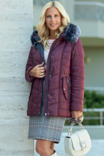 MICROCOAT ΓΥΝΑΙΚΕΙΟ ΜΠΟΥΦΑΝ ΚΑΠΙΤΟΝΕ ΜΕ ΑΠΟΣΠΩΜΕΝΗ ΚΟΥΚΟΥΛΑ BURGUNDY 252401 MICROCOAT ΓΥΝΑΙΚΕΙΟ ΜΠΟΥΦΑΝ ΚΑΠΙΤΟΝΕ ΜΕ ΑΠΟΣΠΩΜΕΝΗ ΚΟΥΚΟΥΛΑ BURGUNDY 252401